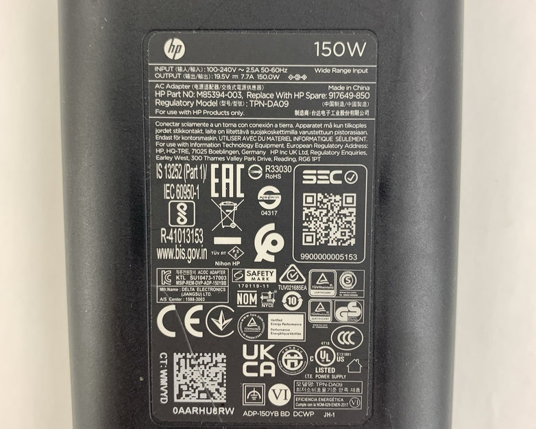 HP TPN-DA09 150W AC Adaptor