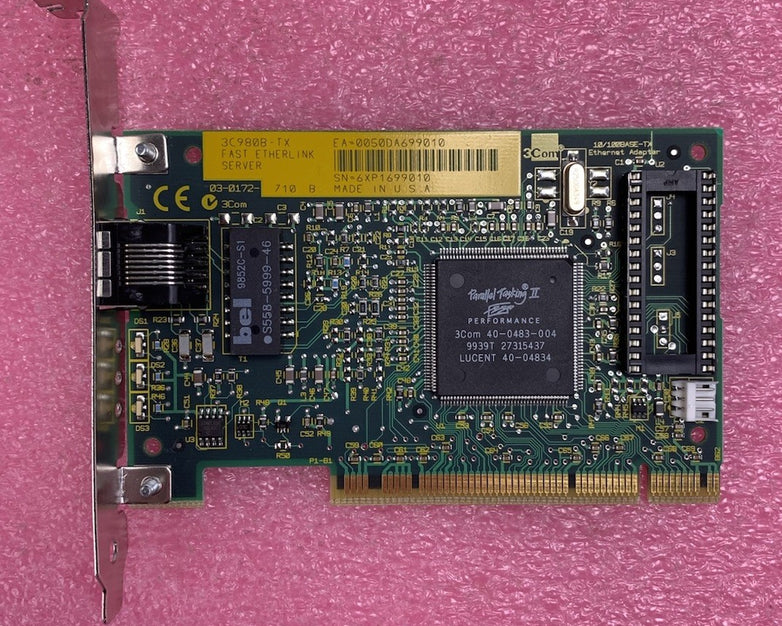 3COM 3C980B-TX 10/100 PCI Network Adapter Card
