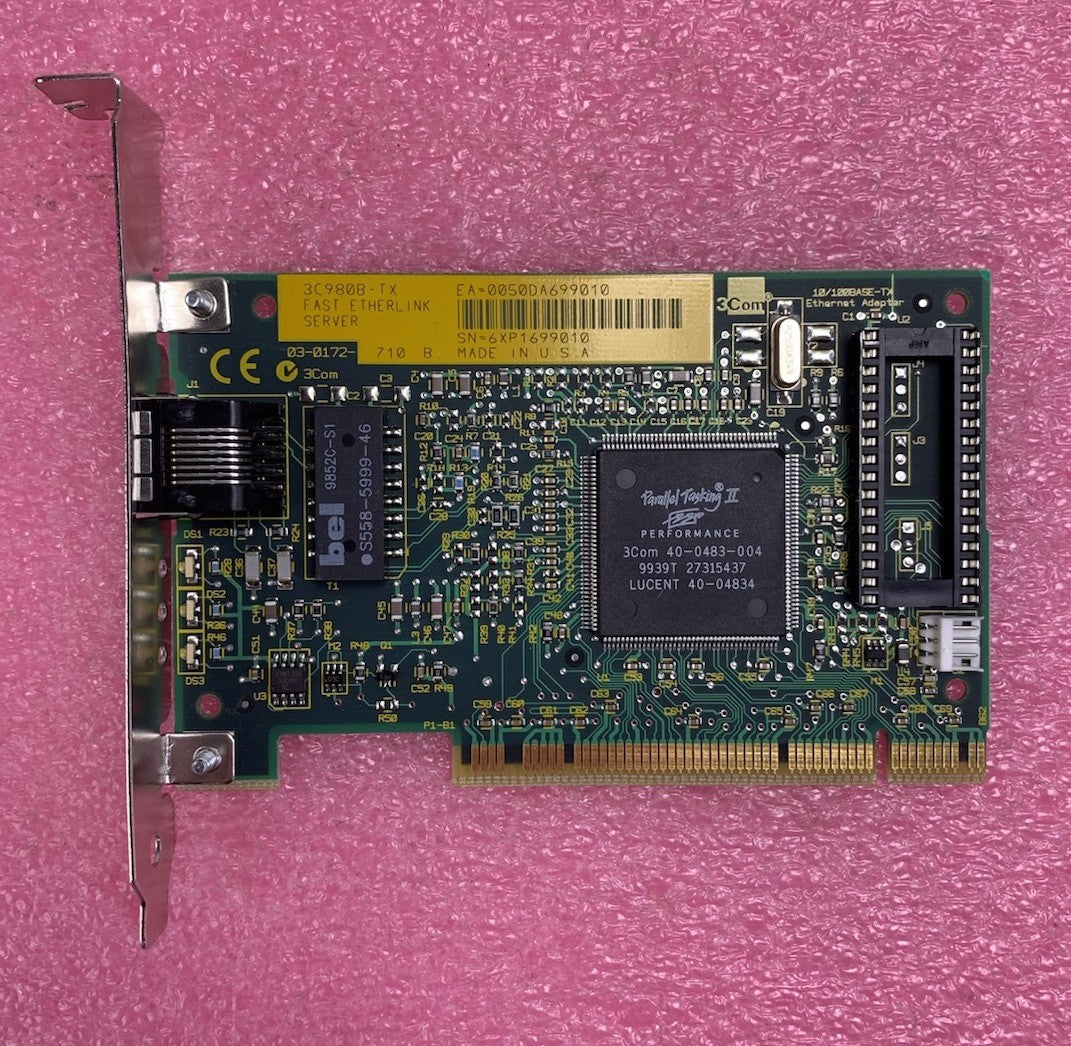 3COM 3C980B-TX 10/100 PCI Network Adapter Card5