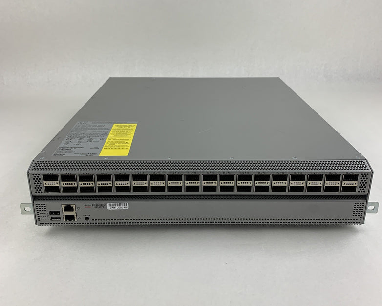 Cisco N9K-C9336PQ 36-Port Nexus 9300 Switch Tested Reset w/ 2 PSU and 2 fans