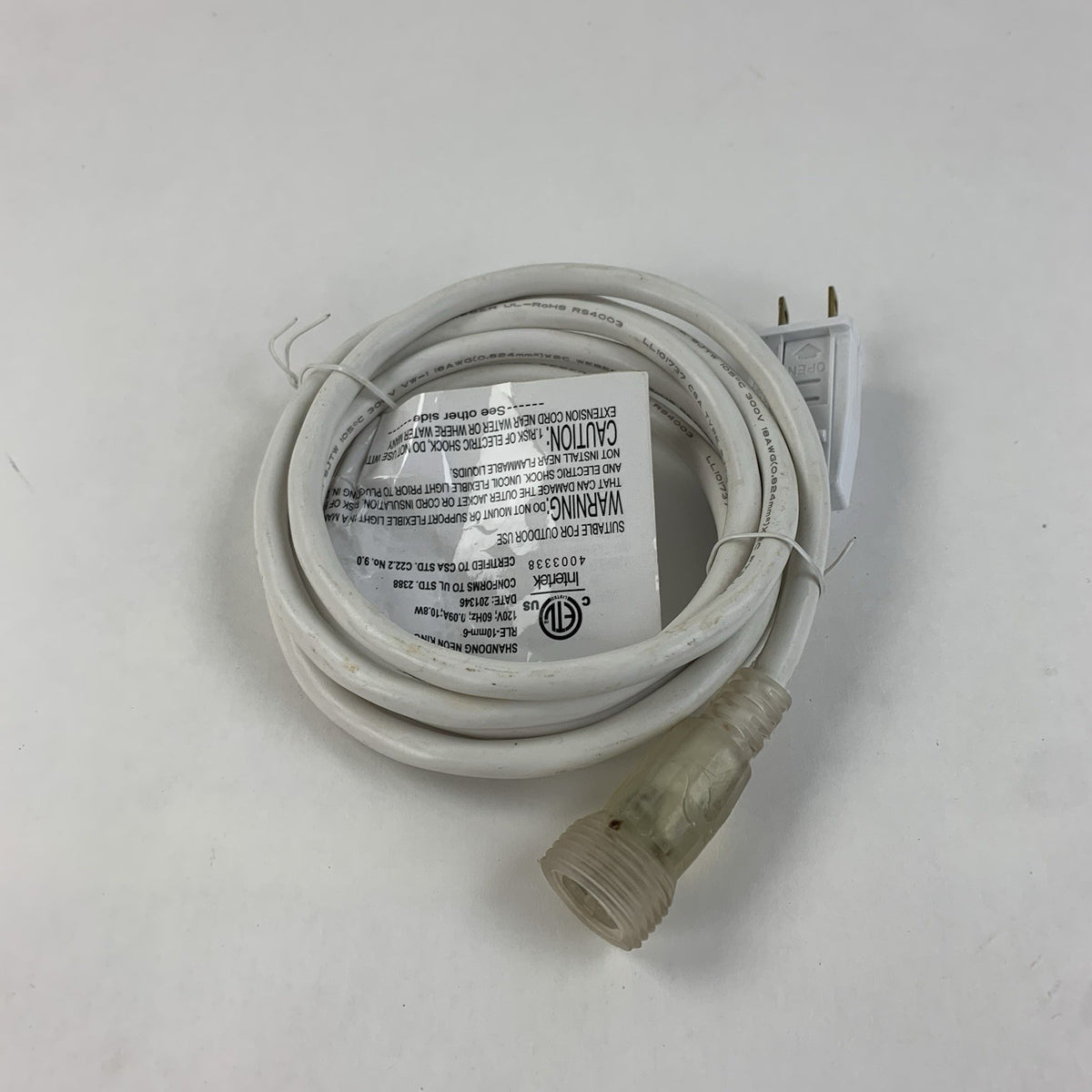 Intertek RLE-10mm-6 Shandong Neon King Electronics - Untested3