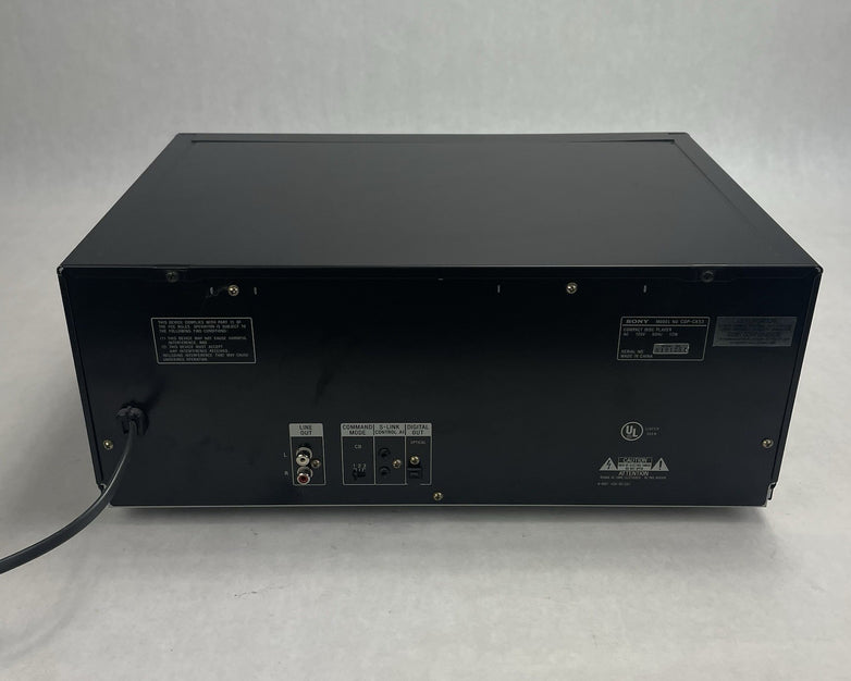 Sony CDP-CX53 50 Disc +1 CD Mega Storage Changer Player Carousel Tested
