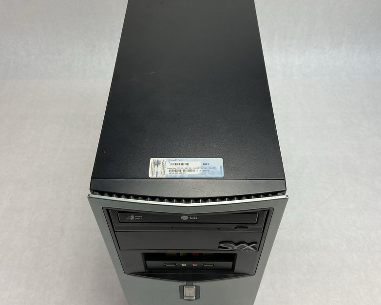 Systemax Mini Tower Micro ATX Computer Case Bare Bones No PSU
