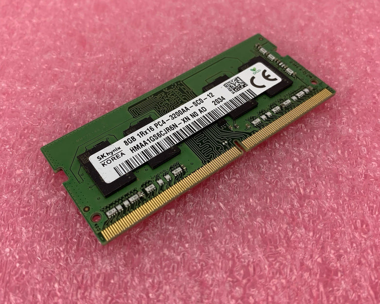 SK Hynix HMAA1GS6CJR6N-XN PC4-3200AA-SC0-12 8GB 1Rx16 Desktop Memory RAM