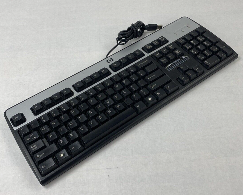Lot of 4 HP KU-0316 USB Keyboard Tested