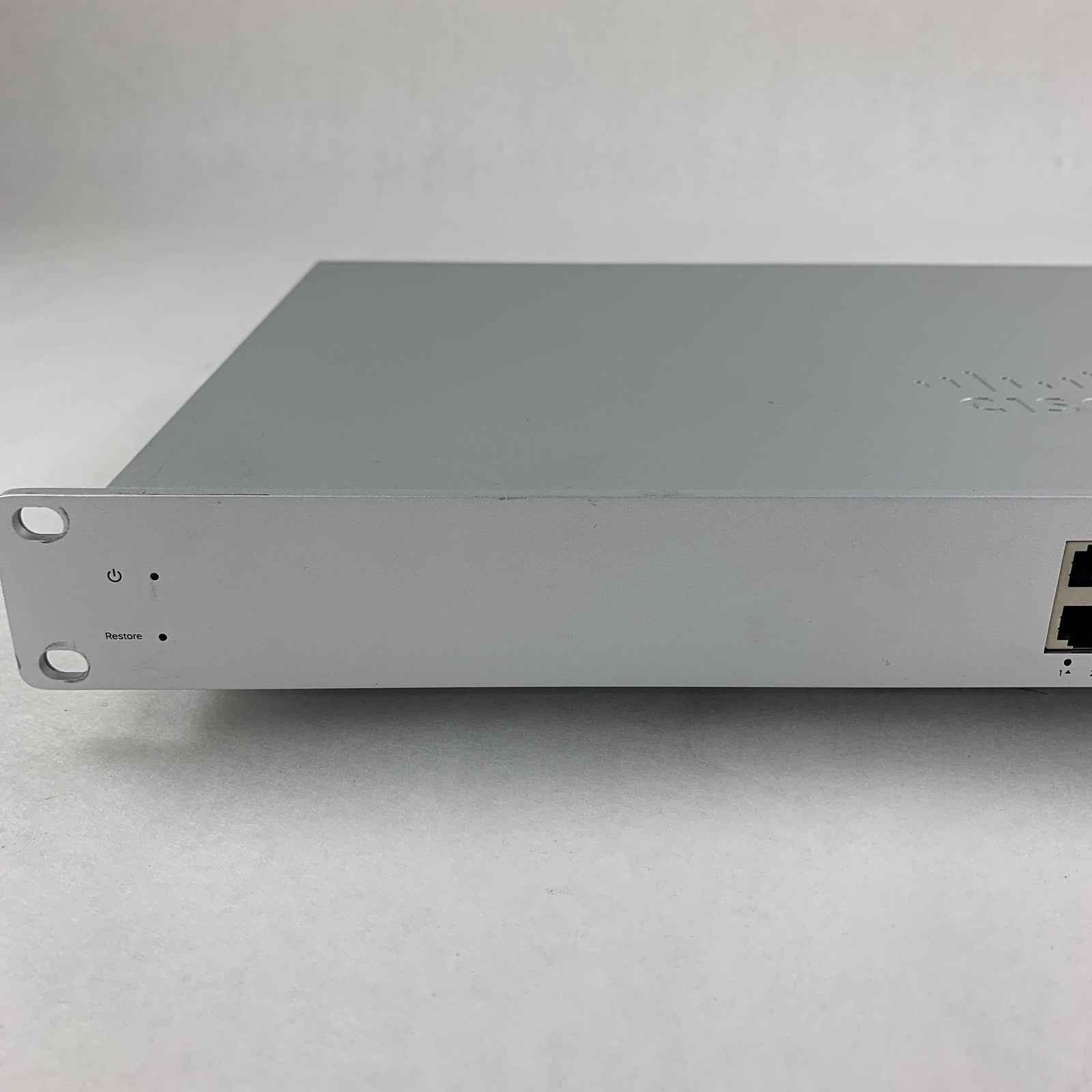 Meraki Cisco MS220-24P 24-Port Gigabit PoE+ Network Managed Switch Tested Reset