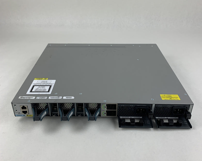 Cisco Catalyst WS-C3850-24P-S V08 24-Port Gigabit Ethernet PoE Switch Tested