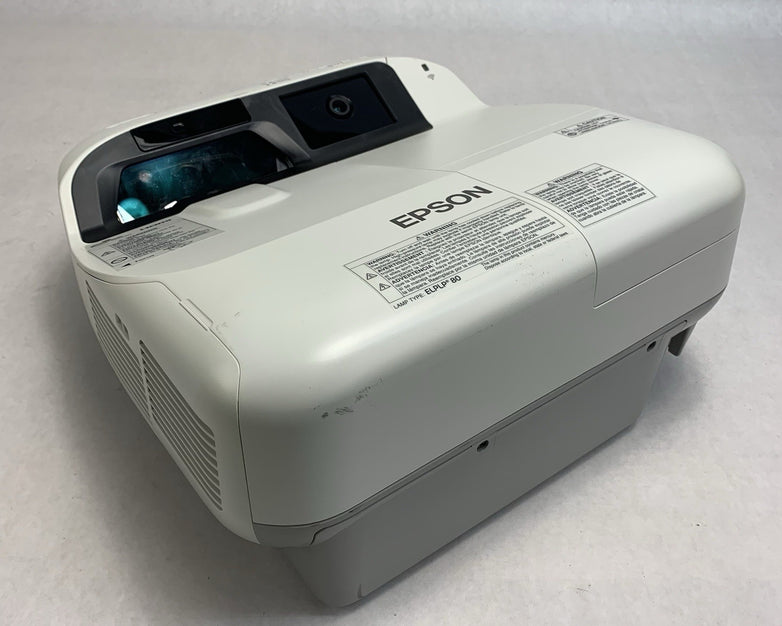Epson H599A BrightLink 595Wi LCD Lamp Projector 691 Lamp Hours - No Remote