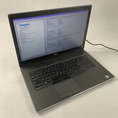 Dell Precision 7740 Intel i7-9850H 2.60 GHz 16 GB RAM 17.3" No HDD No OS No Batt