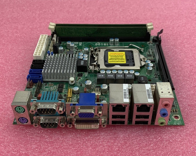 DFI SB100-NRM Motherboard No CPU 4GB RAM No Shield