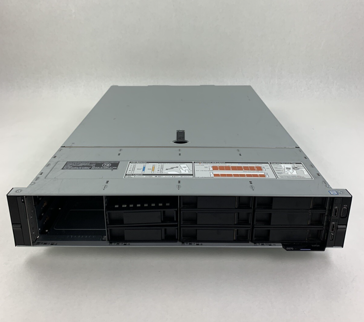 Dell  VxRail S570 Server 2x Gold 5118 2.3 GHz 384 GB RAM HBA330 No OS No HDD