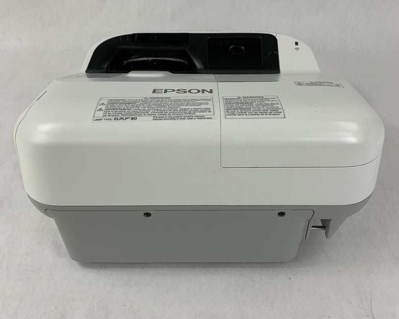 Epson BrightLink 595Wi H599A LCD Lamp Projector 876 Lamp Hours - No Remote