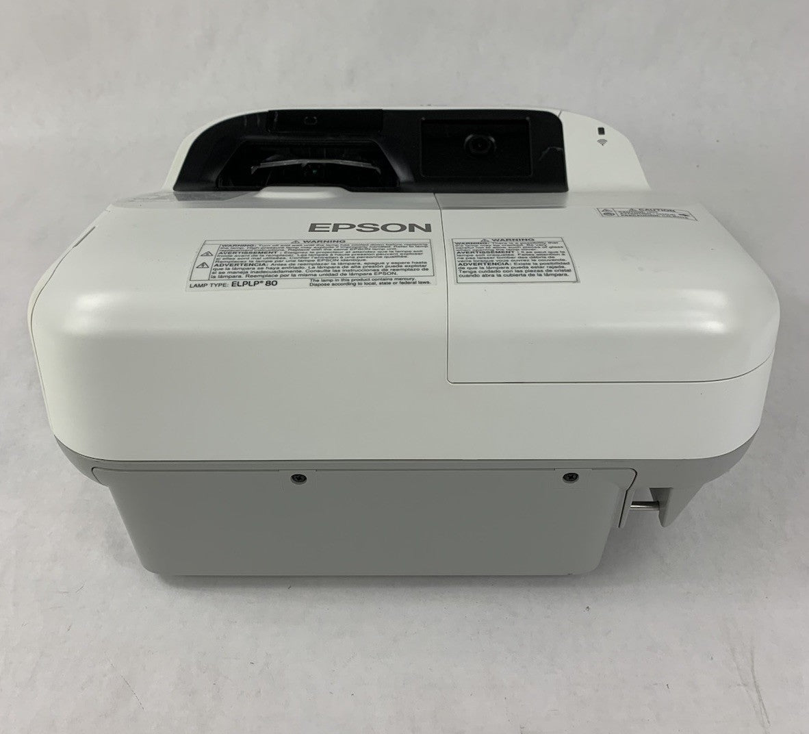 Epson BrightLink 595Wi H599A LCD Lamp Projector 876 Lamp Hours - No Remote1