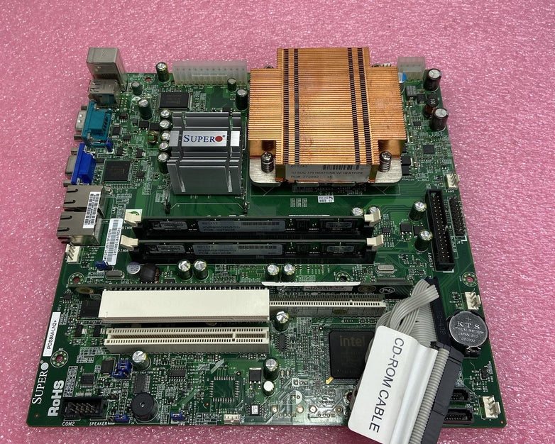 SuperMicro PDSBM-LN2+ Motherboard Intel Pentium Dual E2220 2.4GHZ 2GB RAM
