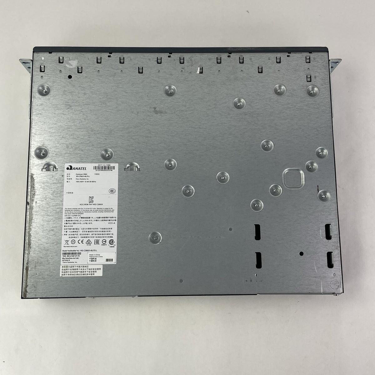 Cisco Catalyst WS-C2960X-48LPS-L V02 Tested and Reset12