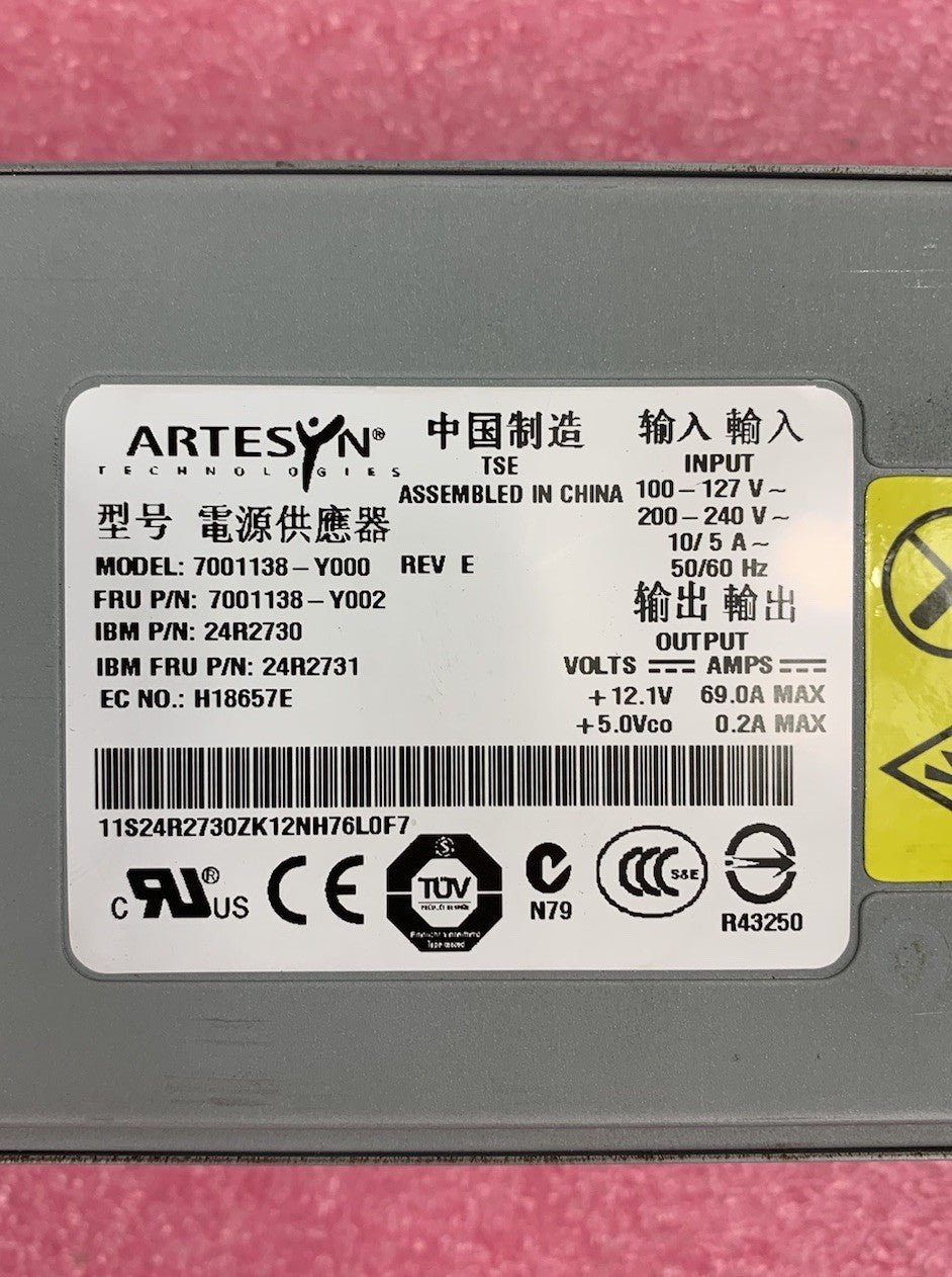 Artesyn 7001138-Y000 Server Power Supply (Lot of 2)
