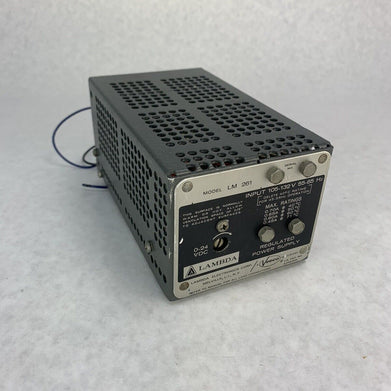 Lambda Regulated Power Suppy 0-24 VDC-INPUT 105-132V 55-65HZ Model LM 261