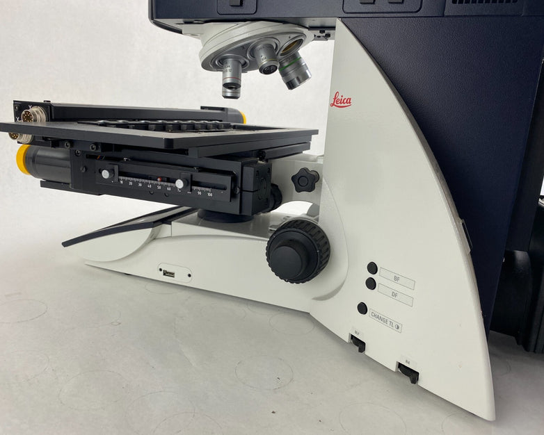 Leica DM6000M Microscope w/ Objectives Power Supplies Clemex Camera