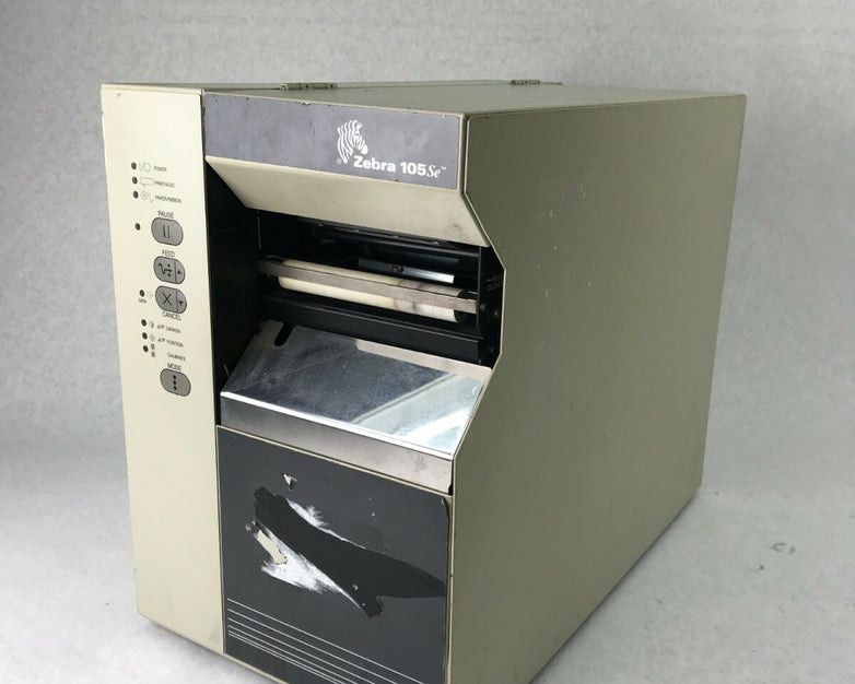 Zebra 105SE 105-511-00000 Thermal Transfer Label Printer - Fading Printhead