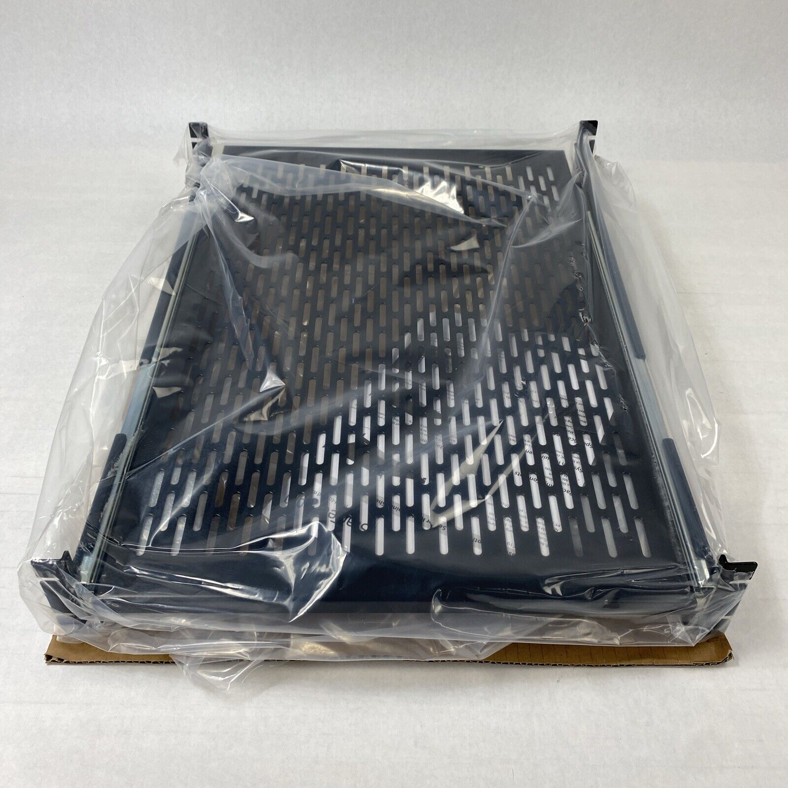 StarTech UNISLDSHF19 2U Adjustable Depth Vented Sliding Rack Mount Shelf
