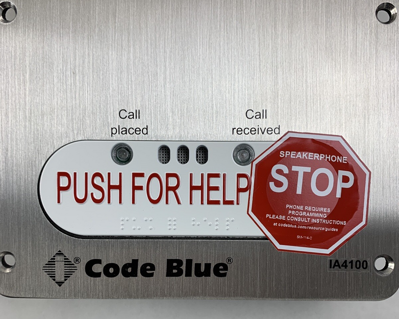 Code Blue InterAct 4100 Emergency Speakerphone Intercom 11788 Box Opened