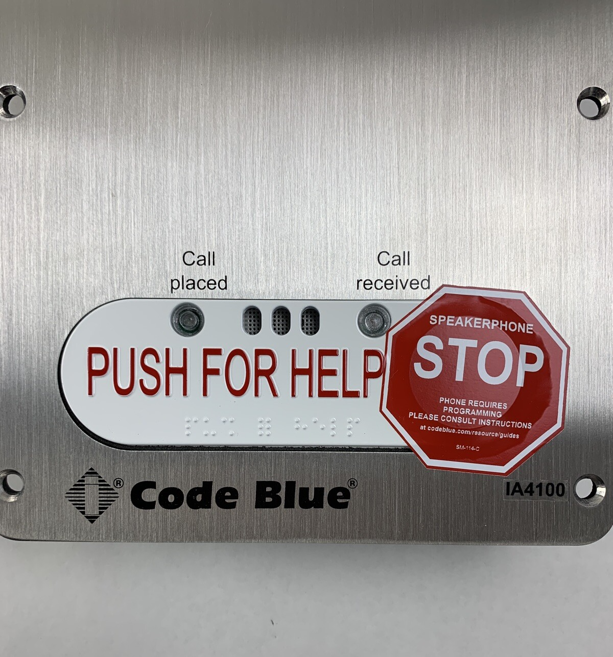 Code Blue InterAct 4100 Emergency Speakerphone Intercom 11788 Box Opened