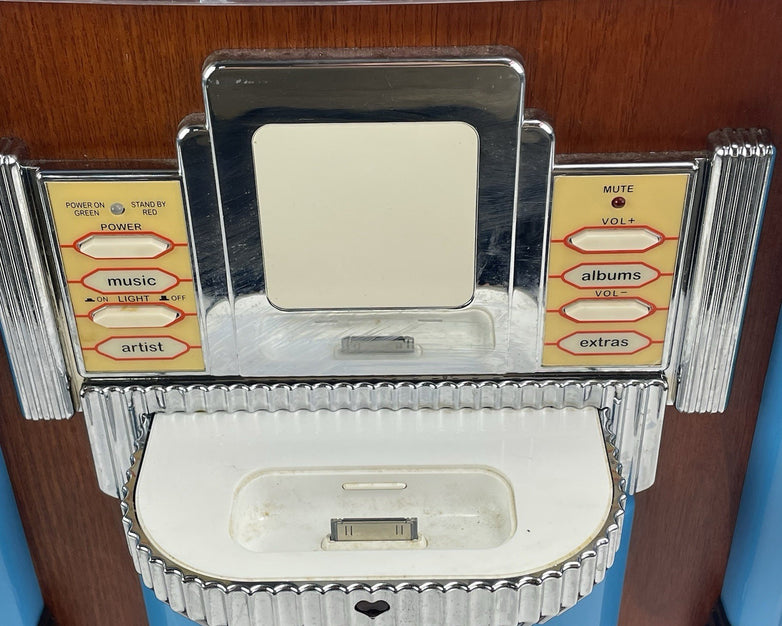 Crosley CR17 iJuke Jukebox Apple iPod Music Player Tested No Power Cord