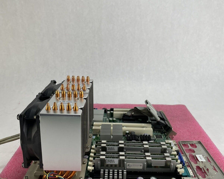 Advantech X7DVL-E Motherboard Intel 2x Xeon E5335 2GHz 8GB RAM w/Shield