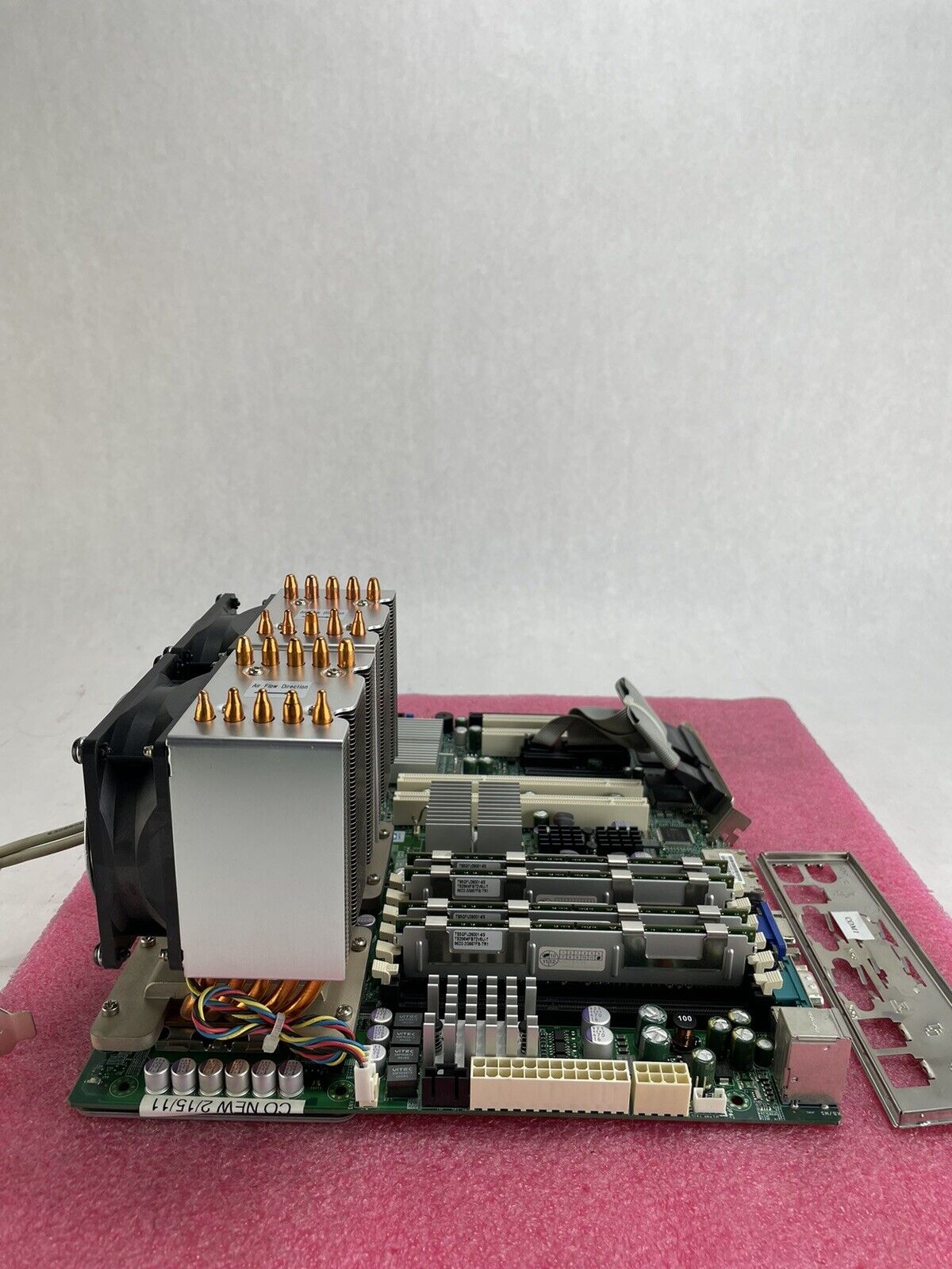 Advantech X7DVL-E Motherboard Intel 2x Xeon E5335 2GHz 8GB RAM w/Shield