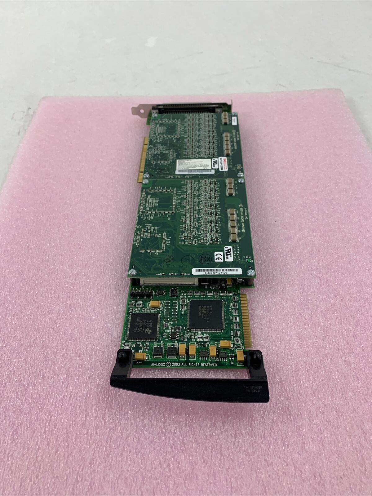 AI-Logix Audio Codes NGX240 910-0314-001 24-Channel PCI Card w/ 910-0315-001