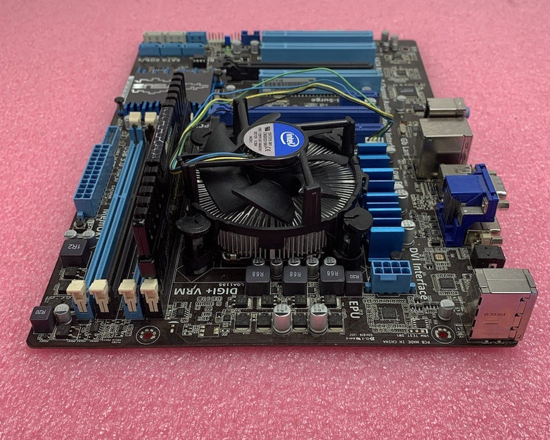 Asus P8H77-V LE Motherboard Intel Core i7-3770 3.4GHz 4GB RAM No Shield