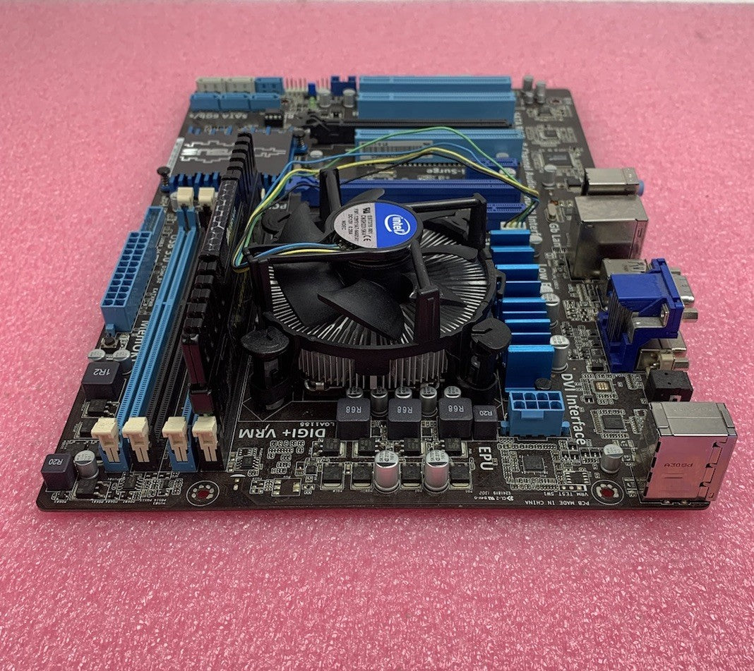 Asus P8H77-V LE Motherboard Intel Core i7-3770 3.4GHz 4GB RAM No Shield