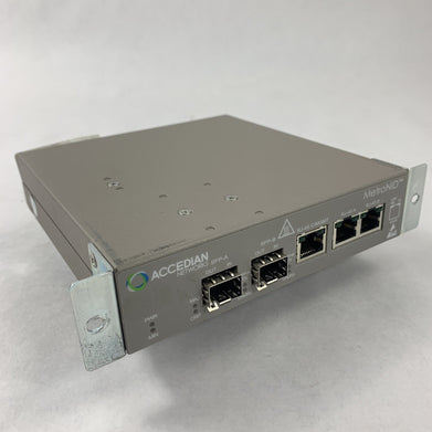 Accedian AMN-1000-TE-H MetroNID Network Interface Device Tested Reset No AC