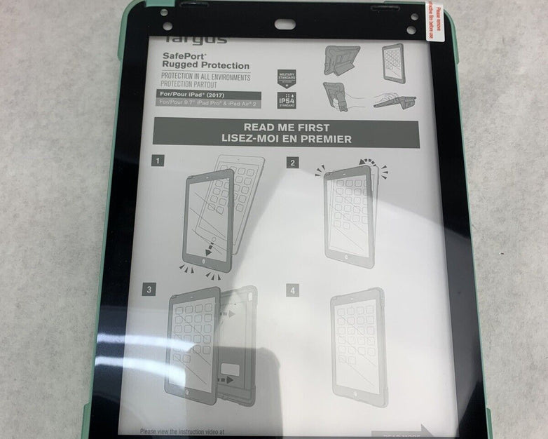 Targus SafePort Rugged Protection iPad Case 9.7" 2017/2018