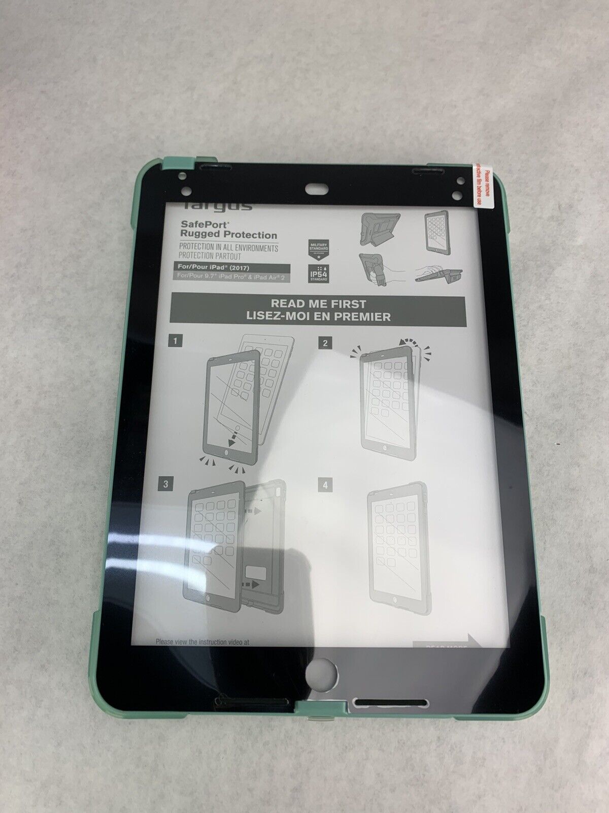 Targus SafePort Rugged Protection iPad Case 9.7" 2017/2018