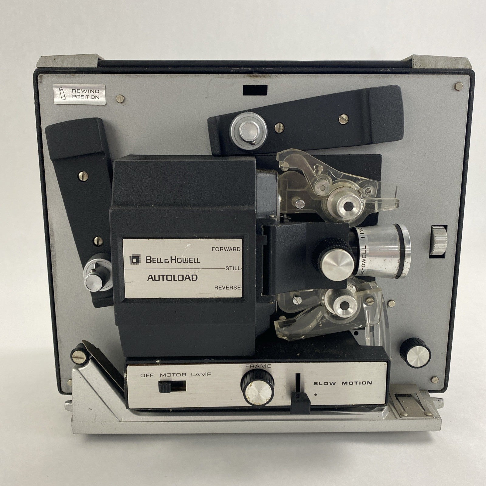 Bell & Howell 4093483 Autoload 1 Inch F/1.6 Lamp Not Working Power Tested4
