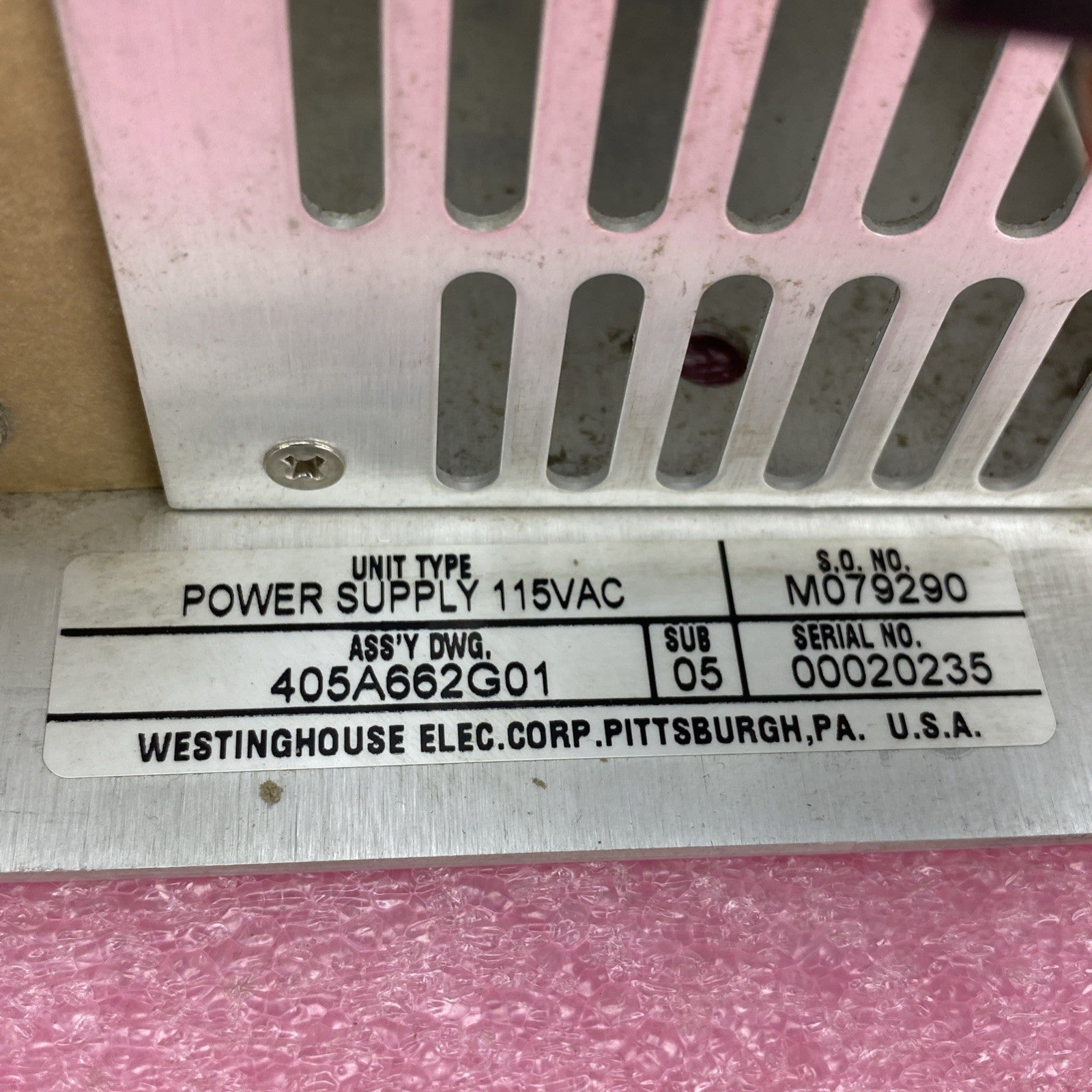 Deltron VF Series 11088XA 13VDC 46A 875W Westinghouse 405A662H01 Power Supply 4