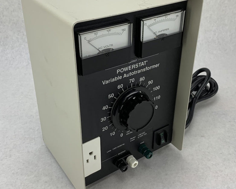 Warner Electric L2M126C Powerstat Variable Autotransformer - Tested