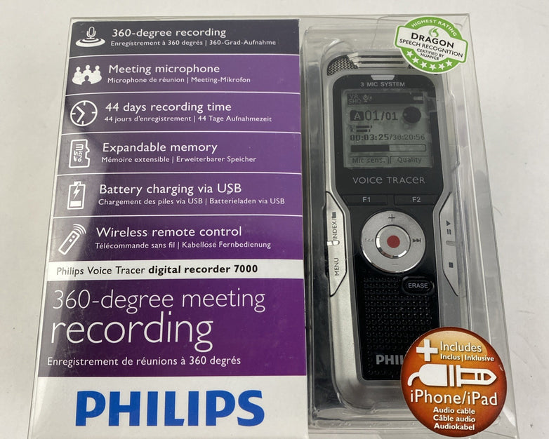 Philips DVT7000 360 - Degree Meeting Recording - Open Box Sealed