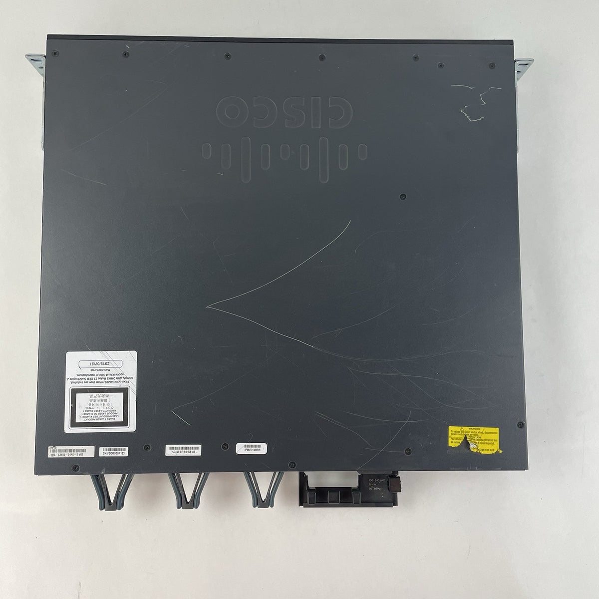 Cisco Catalyst WS-C3650-24PS-S V02 24-Port PoE+ 4x1G  1x PSU AC Tested & Reset10