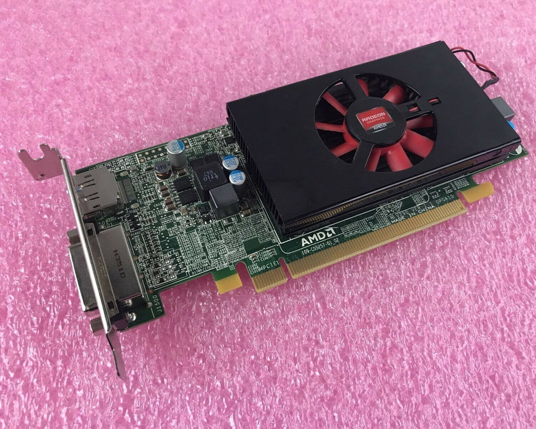 AMD Radeon 109-C55257-01_02 1GB DVI PCIe Graphics Card Low Profile