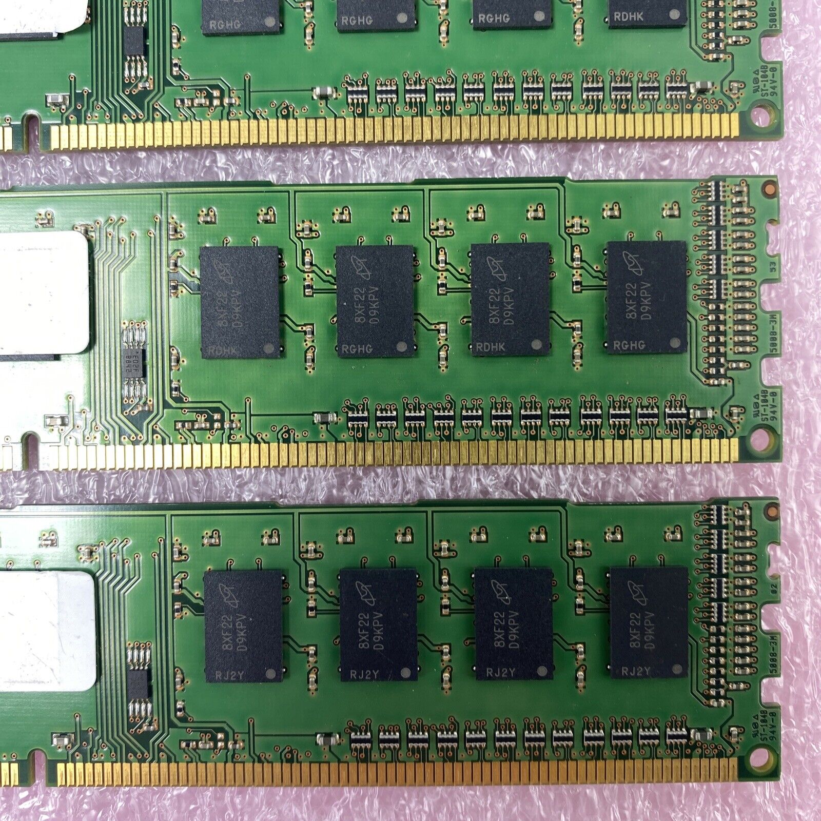 Lot( 4 ) 1GB Micron MT8JTF12864AZ-1G1F1 DDR3 1Rx8 PC3-8500U-7-10-A0 non-ECC RAM