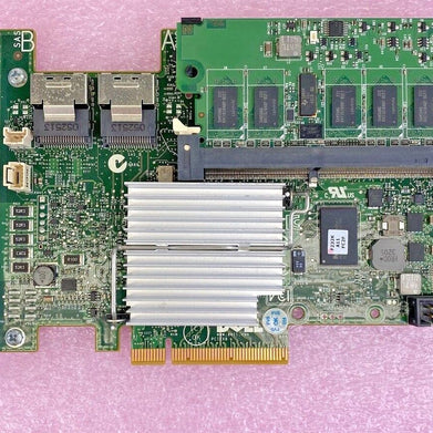 Dell 0Y421J Poweredge R710 R610 PCI-e 6Gbs SAS RAID Controller Card + RAM 0XXFVX
