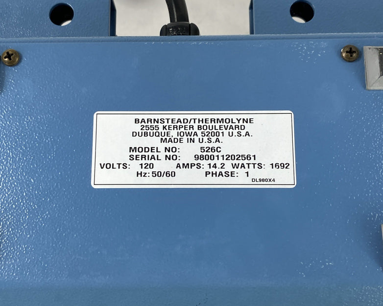 PMC Barnstead Thermolyne 526C 6 Magnetic Stirrer Hot plates