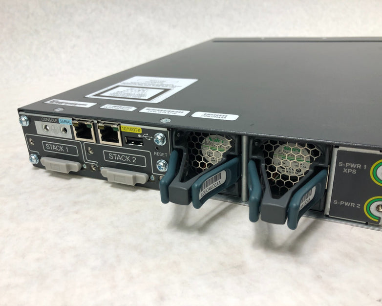 Cisco Catalyst WS-C3750X-48T-S 48 x Gigabit Ethernet 4 x SFP Managed Switch