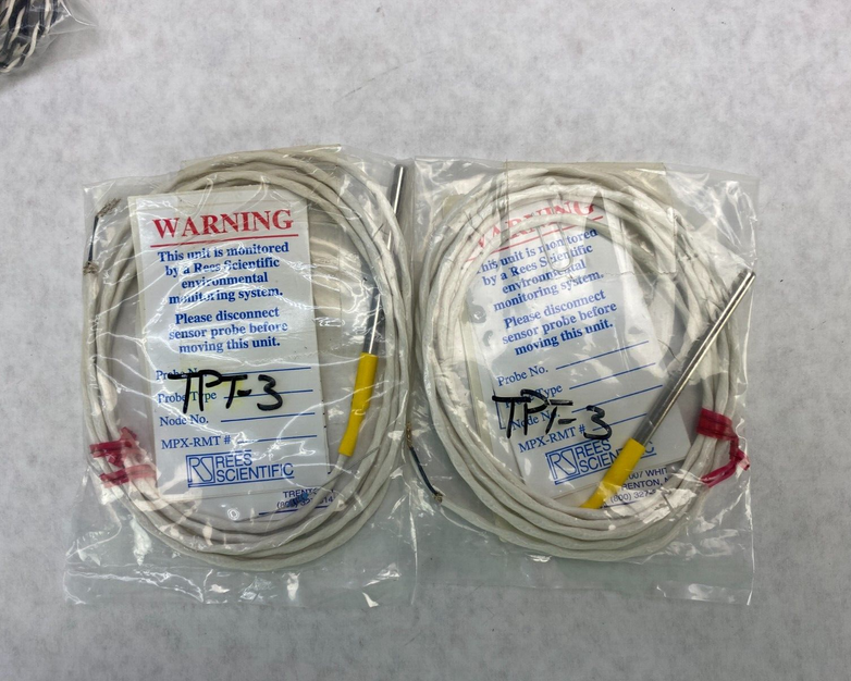 Rees Scientific TPT-3 Type 3 Temperature Probe Sensor Lot of 14