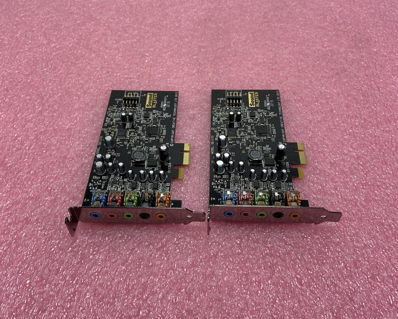 Creative Labs Sound Blaster SB1570 PCIe Audio Card Lot of 2