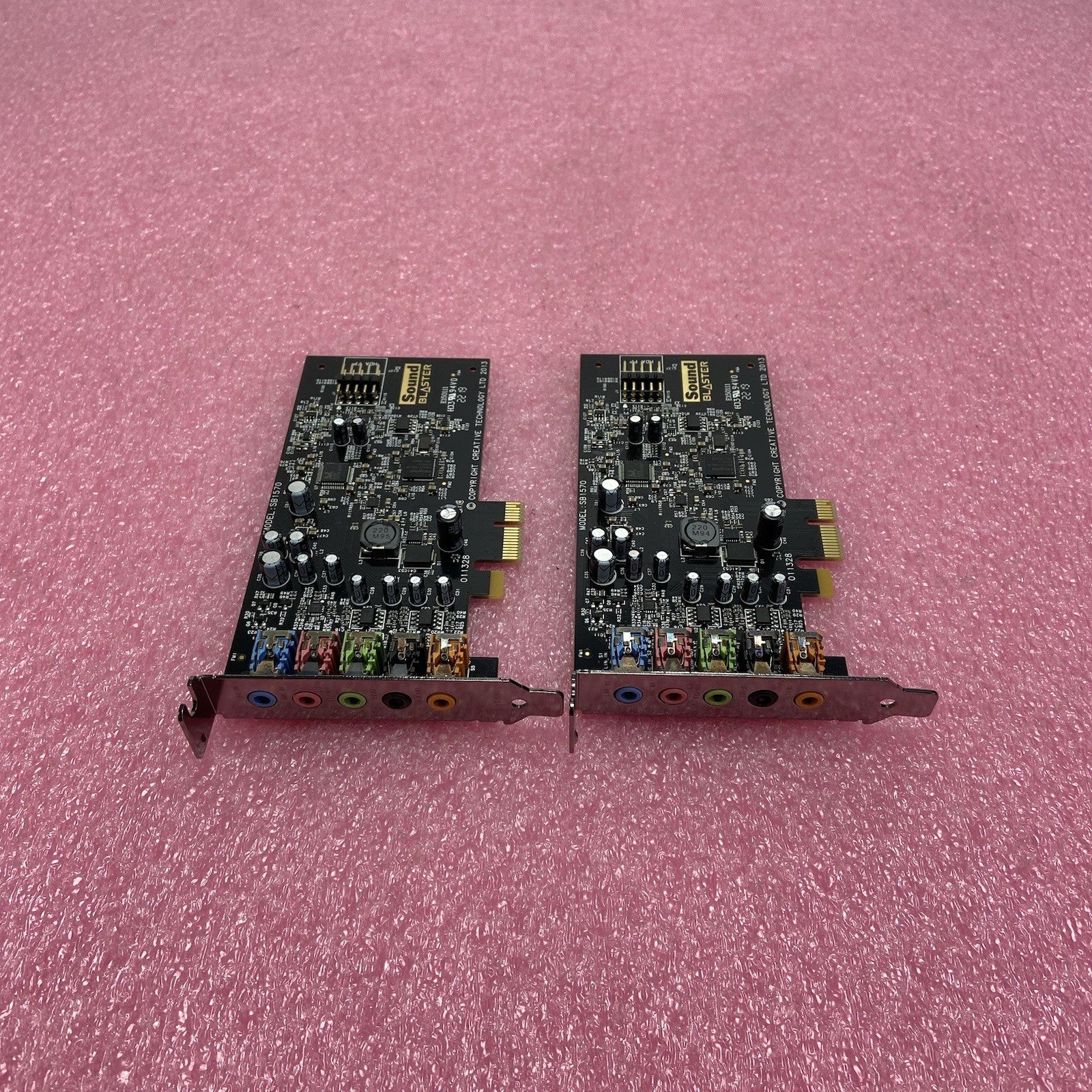 Creative Labs Sound Blaster SB1570 PCIe Audio Card Lot of 23