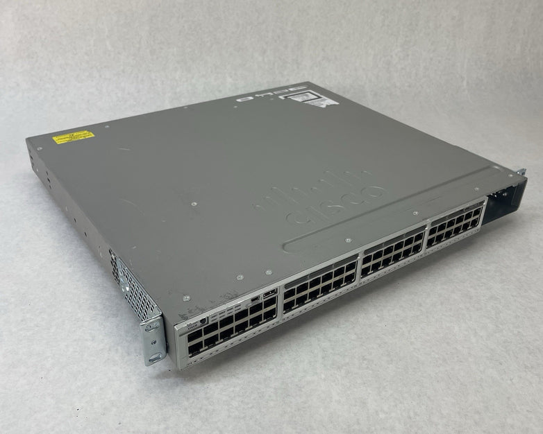 Cisco Catalyst WS-C3850-48T-S 48 Port 1X PSU Tested Reset