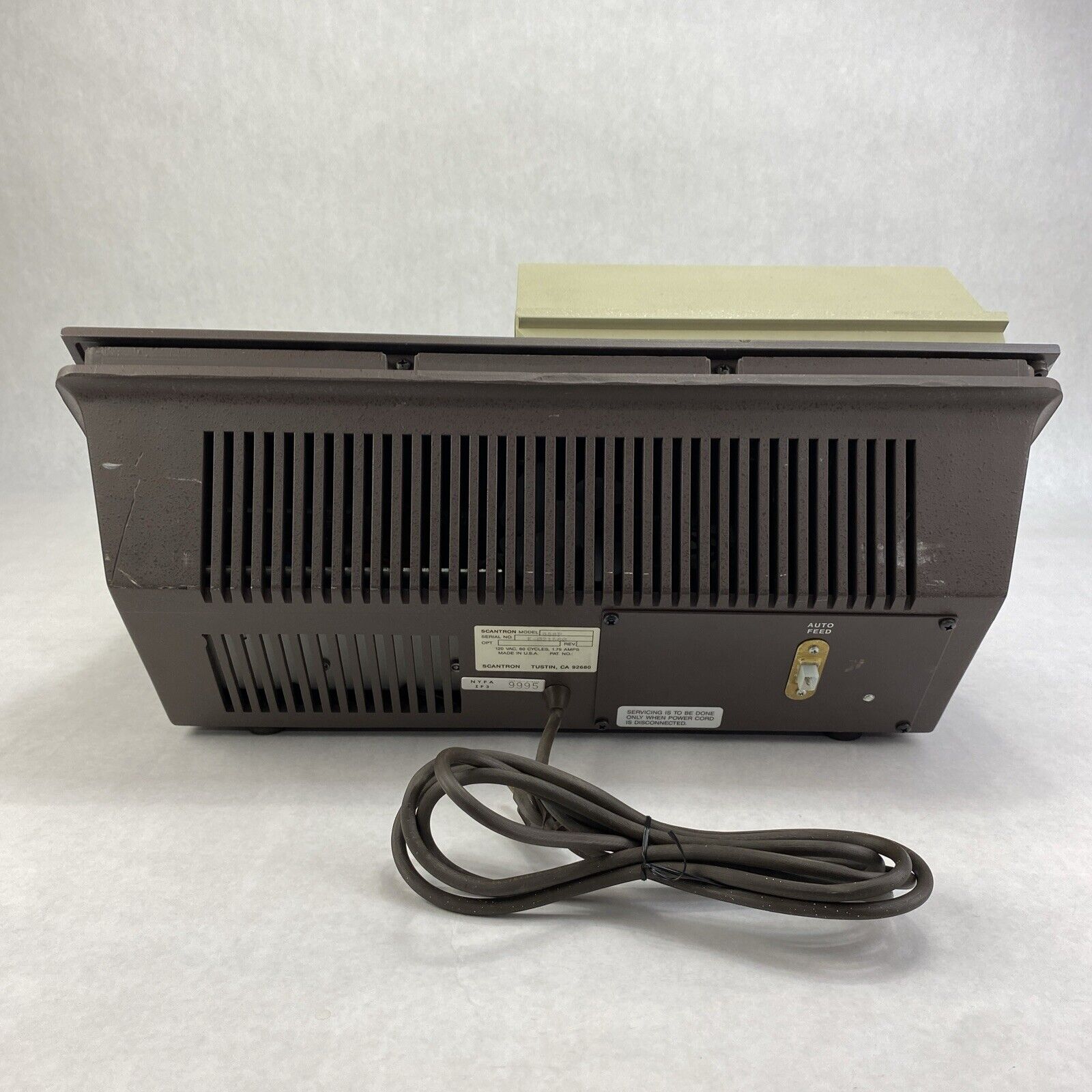 Scantron 888P+ Test Scoring Machine - For Parts or Repair